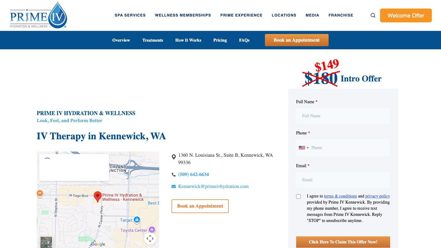 Prime IV Hydration & Wellness - Kennewick