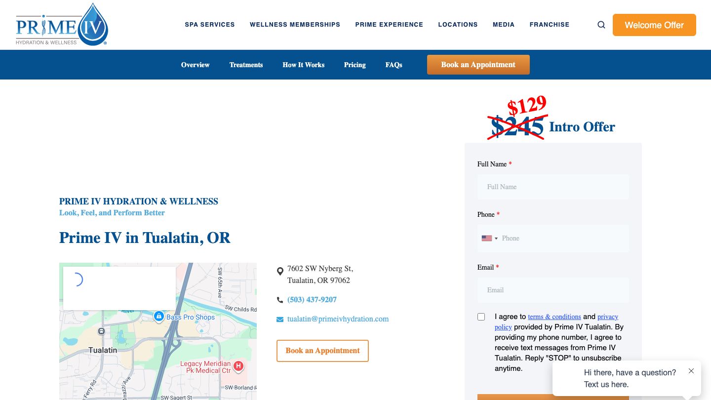 Prime IV Hydration & Wellness - Tualatin, OR