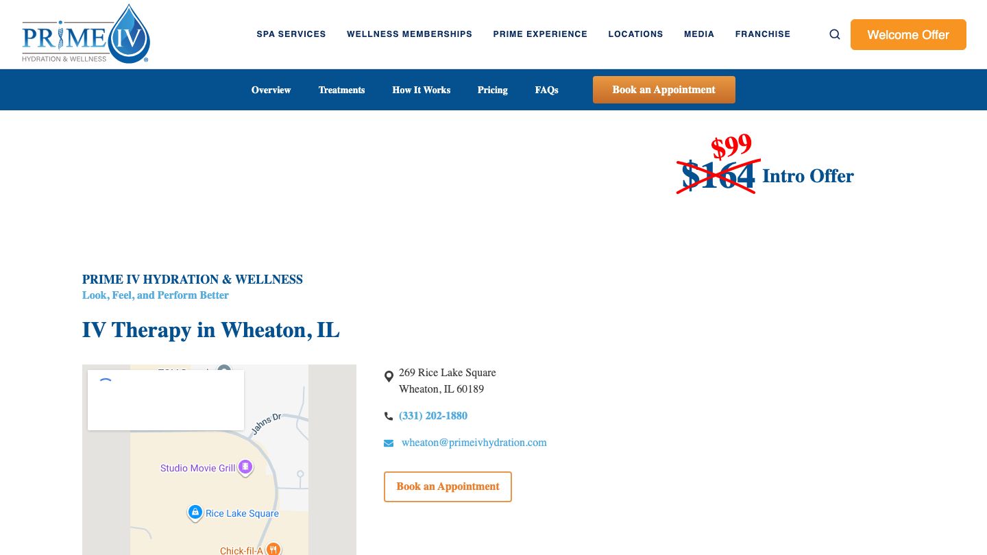 Prime IV Hydration & Wellness (Wheaton, IL)