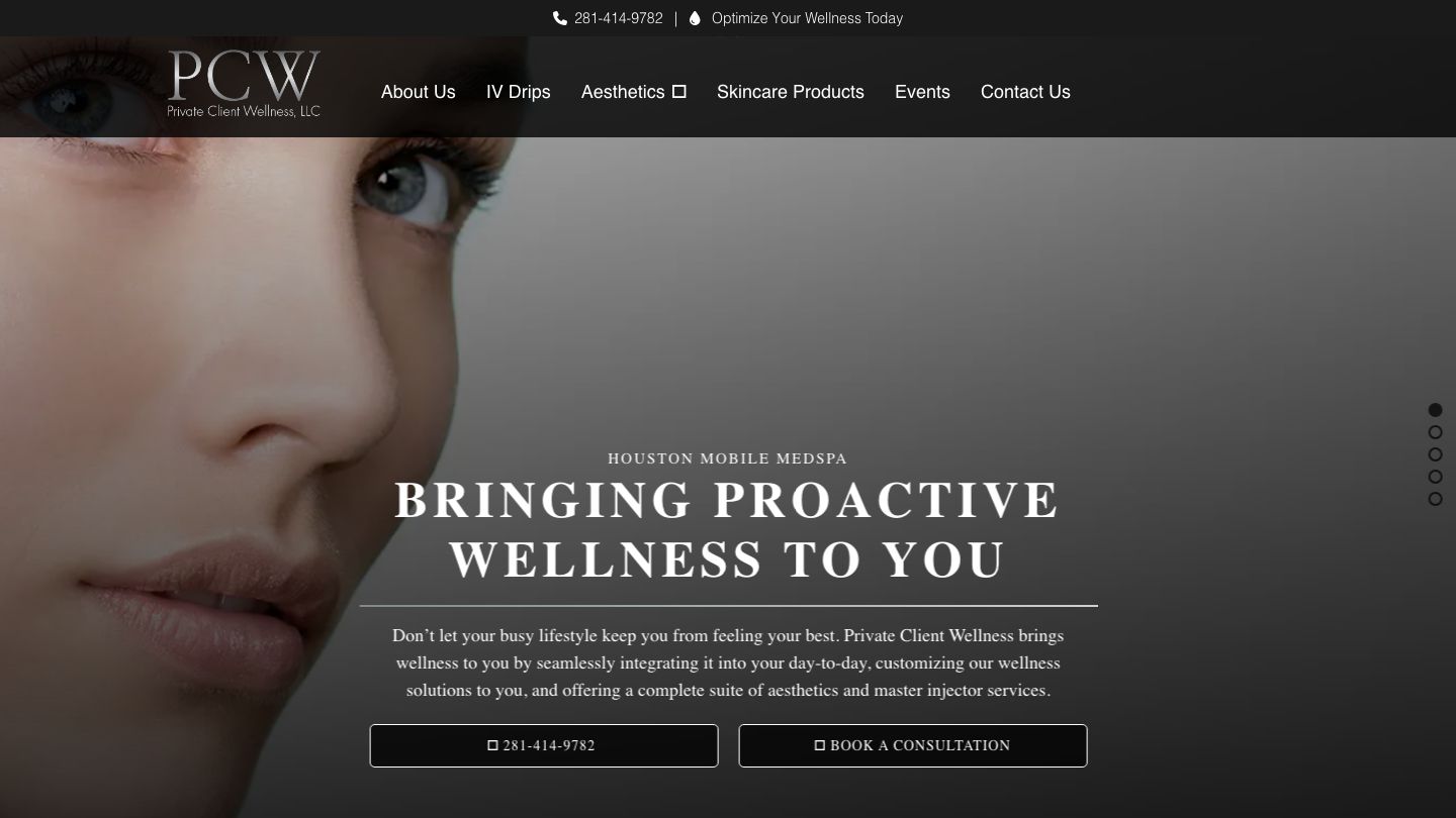 Private Client Wellness and Aesthetics