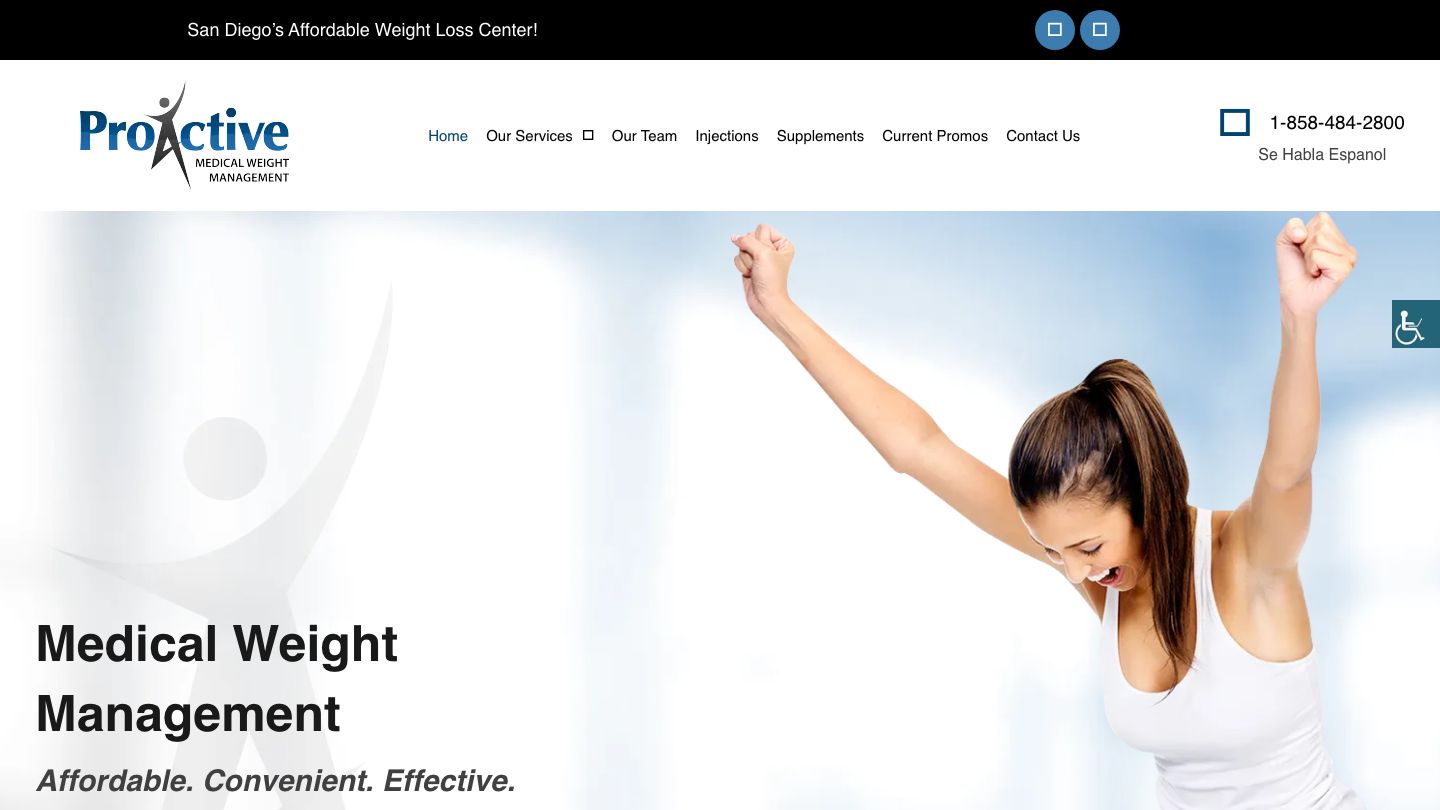 Proactive Medical Weight Management