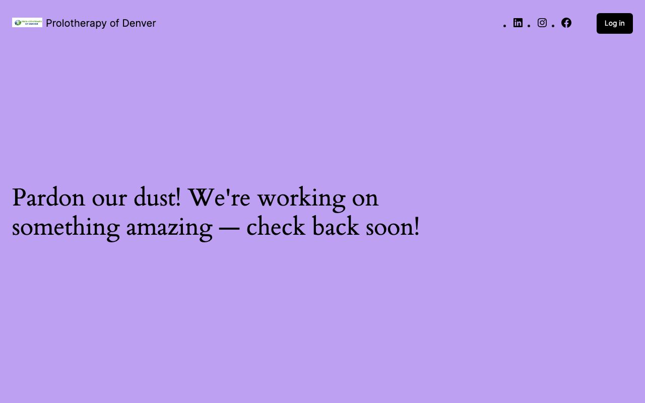 Prolotherapy of Denver