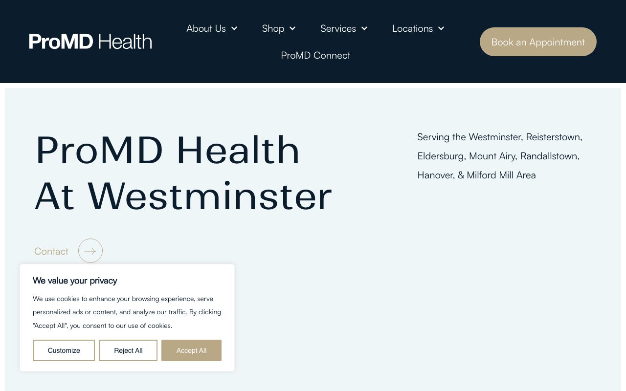 ProMD Health Westminster