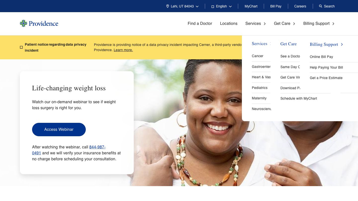 Providence Center for Weight Management – East