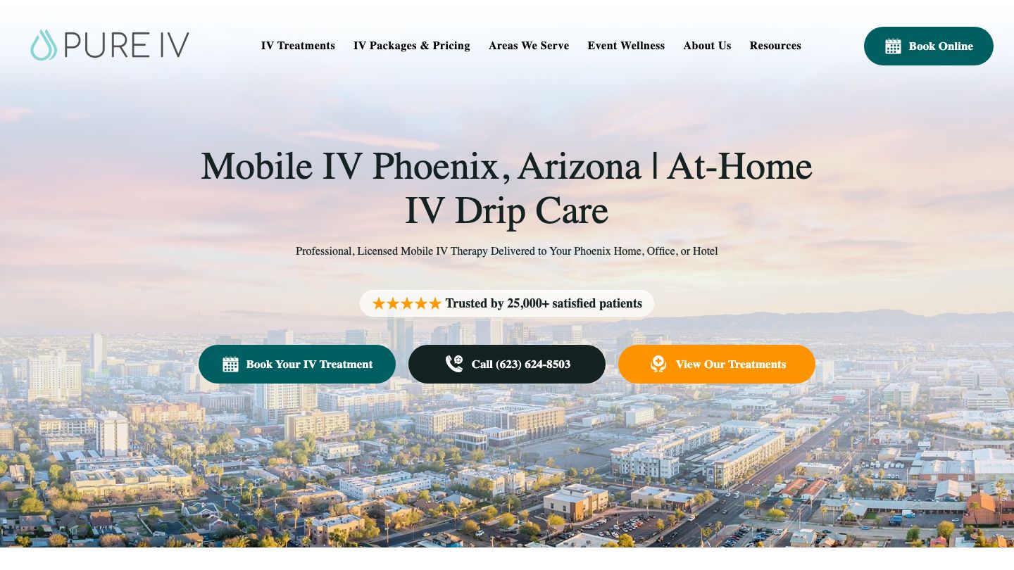 Pure IV - Mobile IV Therapy - Phoenix