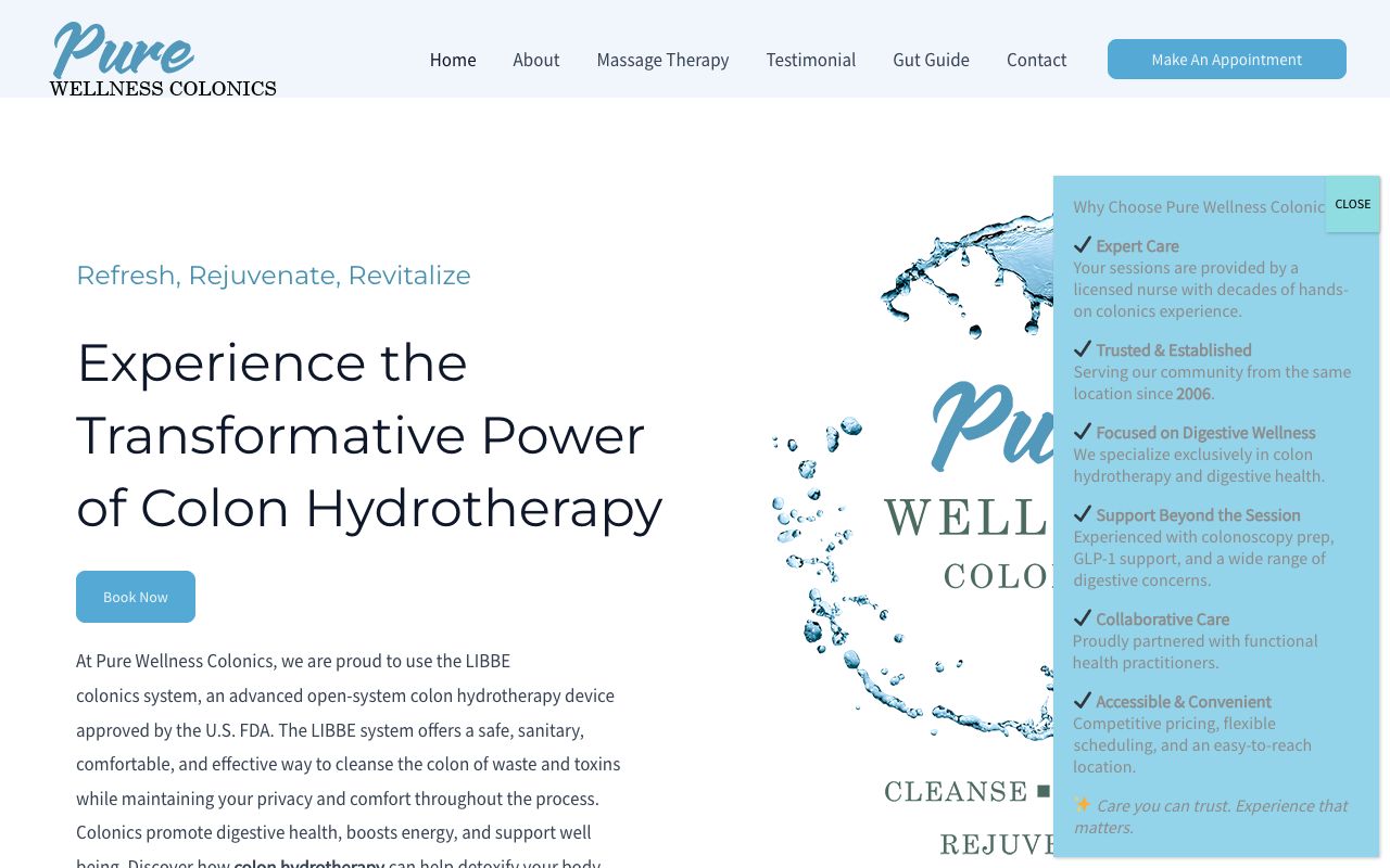 Pure Wellness Colonics