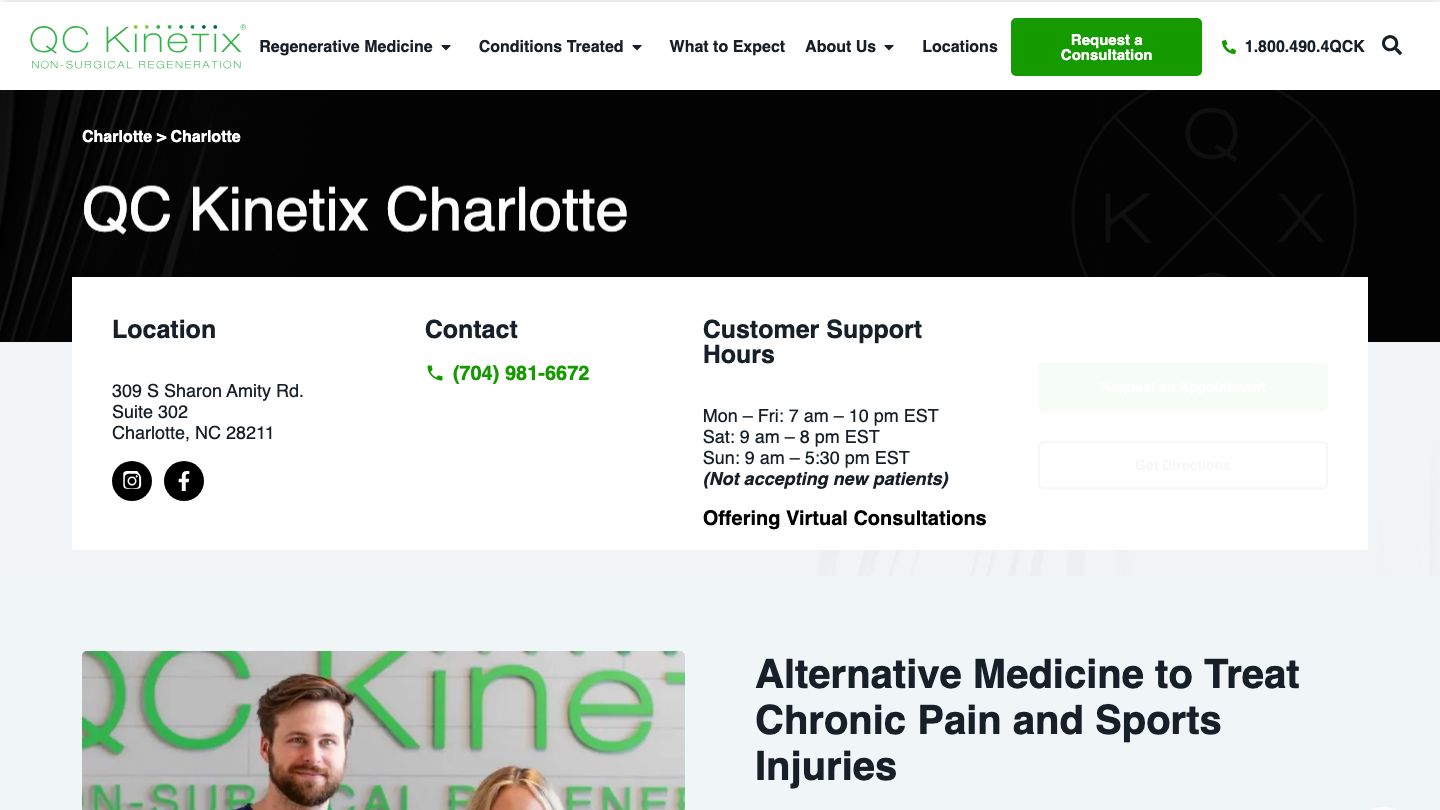 QC Kinetix (Charlotte)