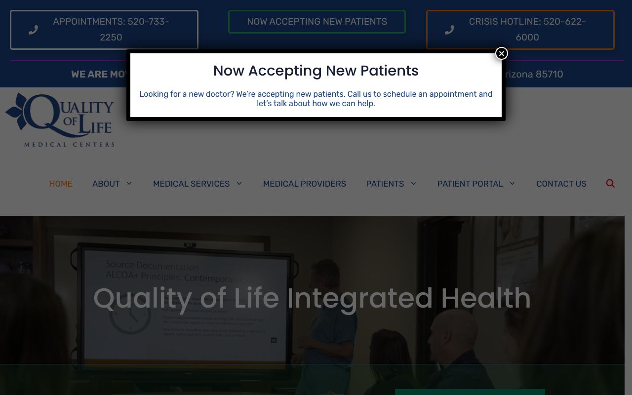 Quality of Life Integrated Health Center