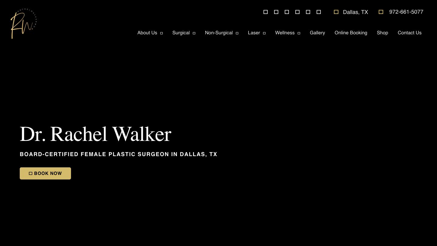 Rachel Walker MD: Plastic Surgery Center of Dallas