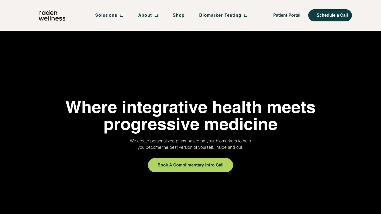 Raden Wellness, Lincoln Park Chicago