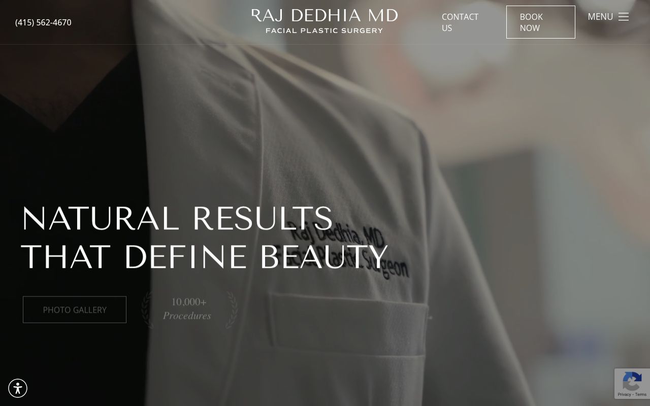 Raj Dedhia, MD Facial Plastic Surgery