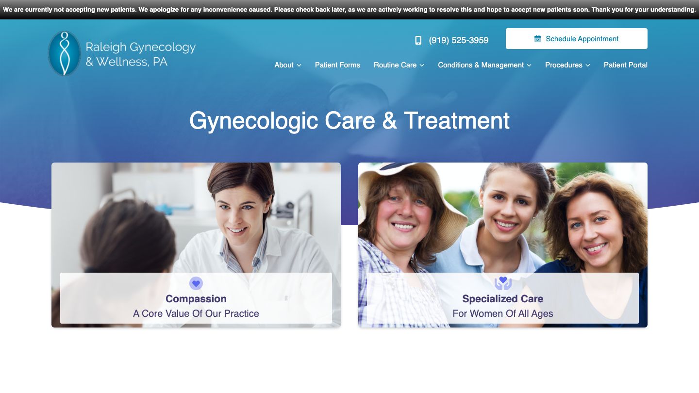 Raleigh Gynecology & Wellness, PA