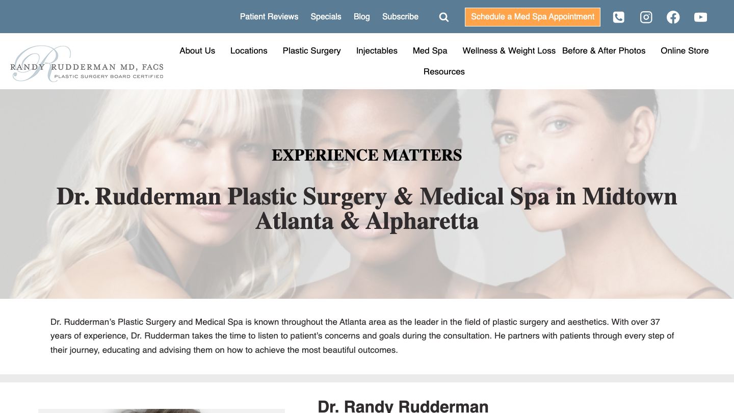 Randy Rudderman MD Plastic Surgery & Medical Spa
