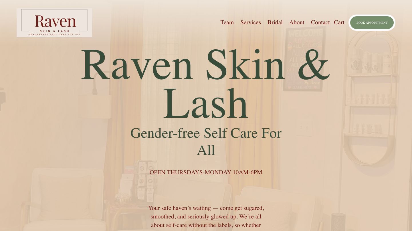 Raven Skin & Lash