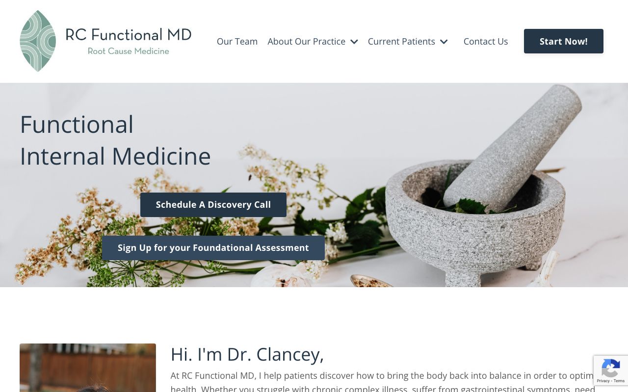 RC Functional MD, Dr. Lindsey Clancey