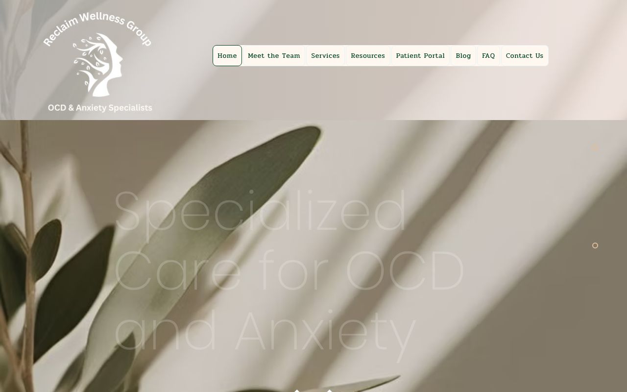 Reclaim Wellness Group