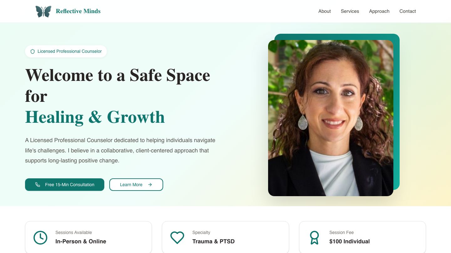 Reflective Minds Center for Mental Health