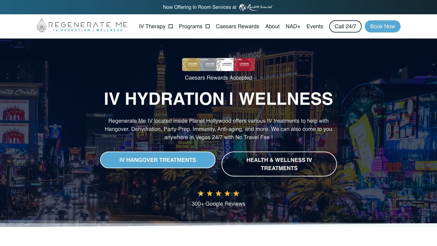 Regenerate Me IV - Planet Hollywood | Mobile Hangover IV | NAD+