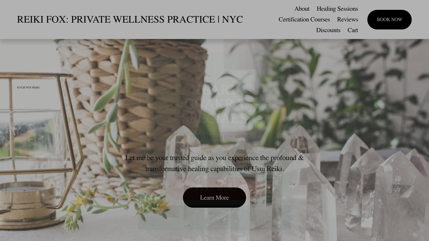 Reiki Fox: Private Wellness Practice | NYC