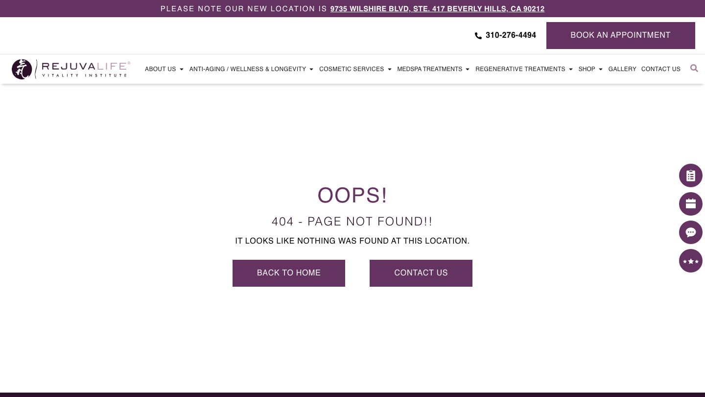 Rejuvalife Vitality Institute