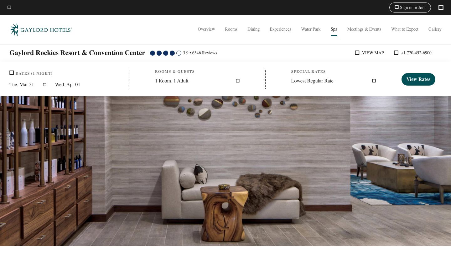 Relache Spa - Gaylord Rockies Resort & Convention Center