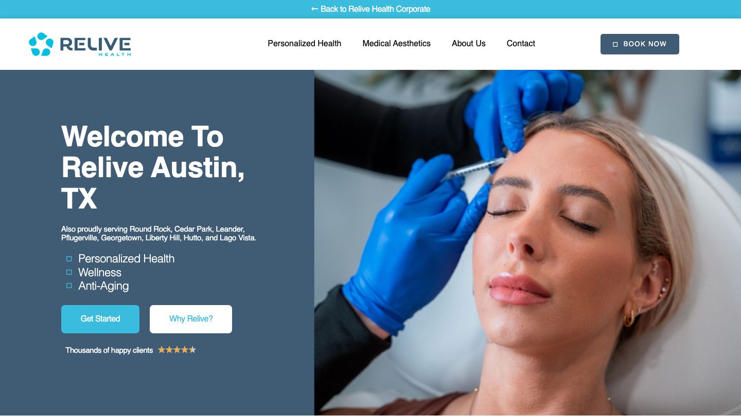 Relive Health - Austin Arboretum