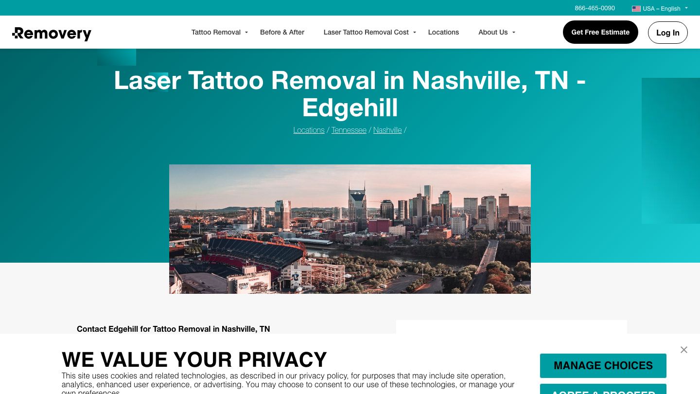 Removery Tattoo Removal & Fading