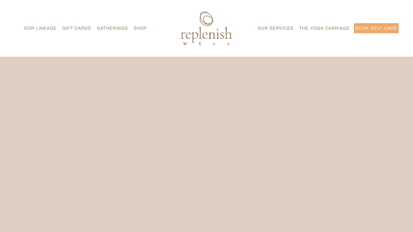 Replenish: The Spa Co-op