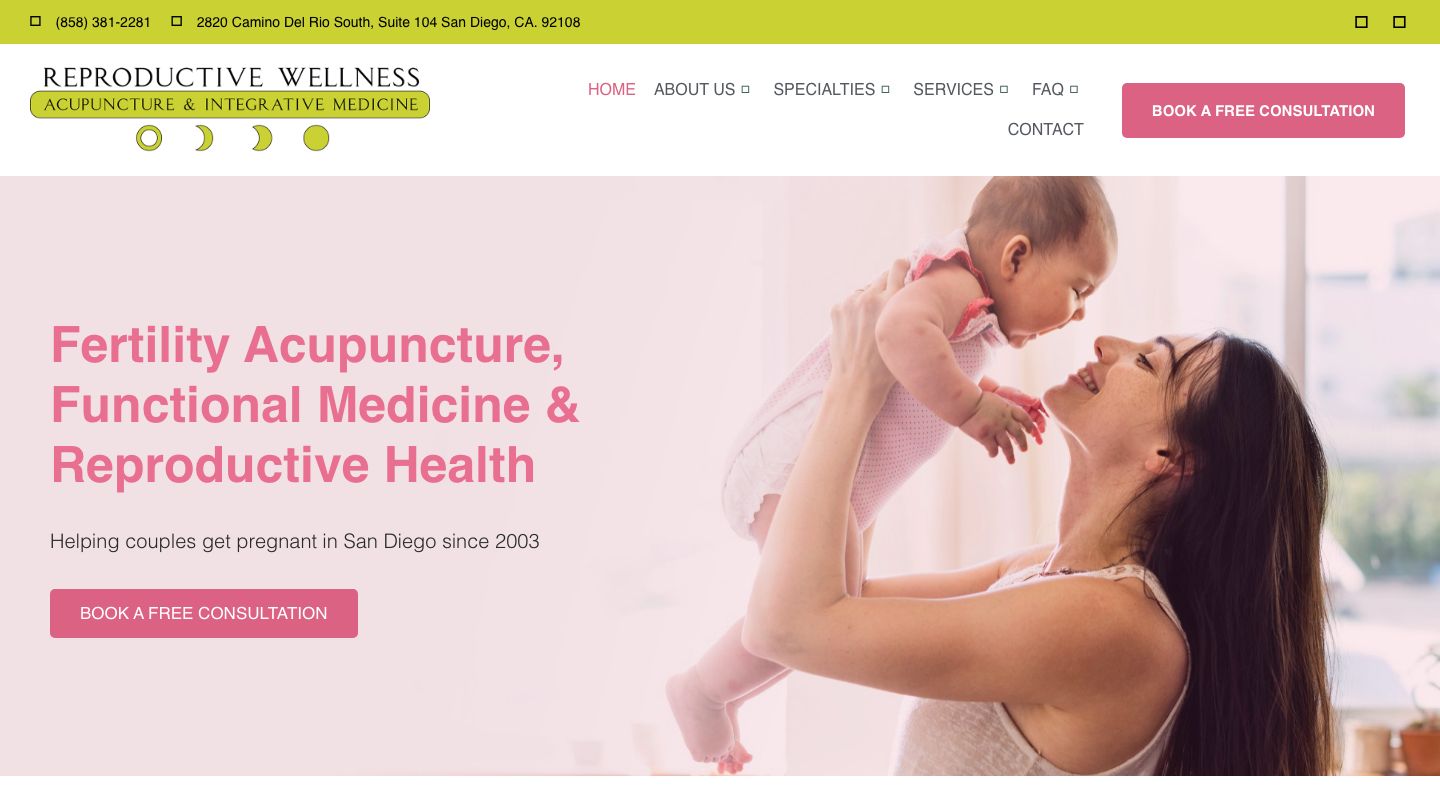 Reproductive Wellness Fertility Acupuncture