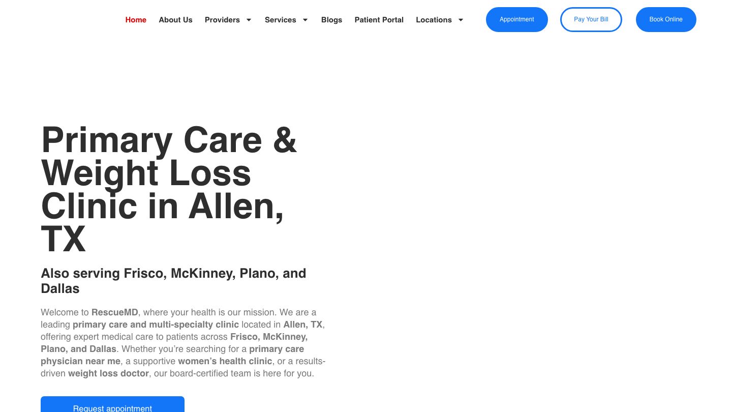 RESCUEMD - PRIMARY CARE AND WEIGHT LOSS