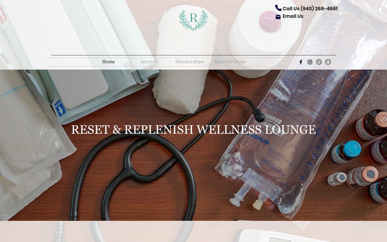 Reset and Replenish Wellness Lounge LLC