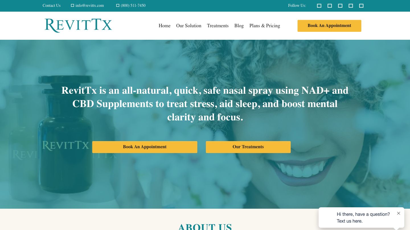 RevitTx | All Natural Solutions for Anti-aging, Fatigue, Anxiety, and Depression