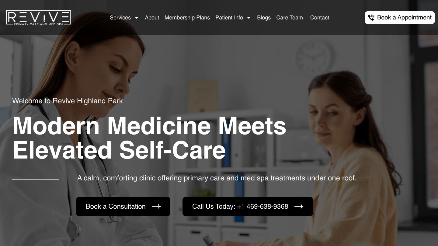Revive Primary Care & Med Spa - Highland Park