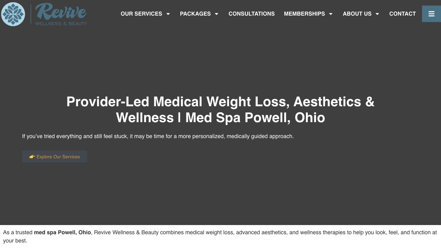 Revive Wellness and Beauty