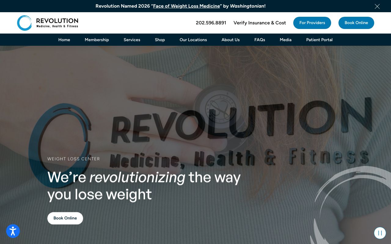 Revolution Medicine, Health and Fitness