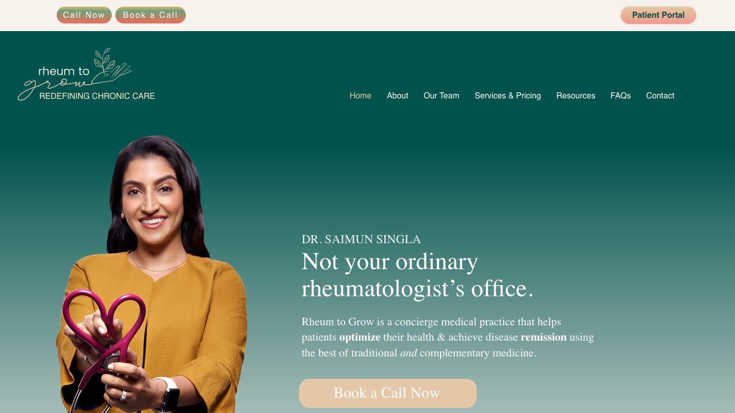 Rheum to Grow (Dr. Saimun Singla)