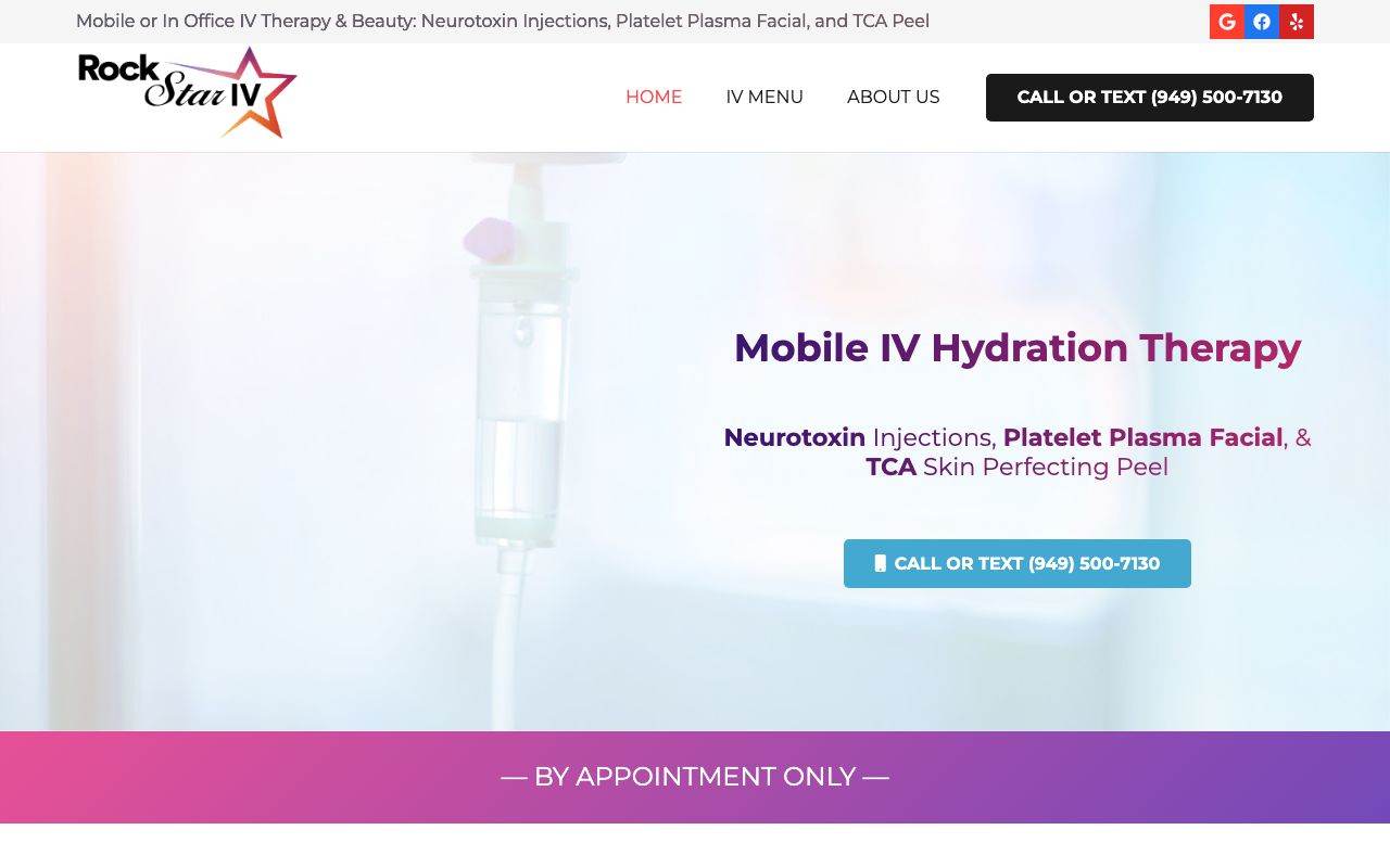 Rock Star Mobile IV Therapy