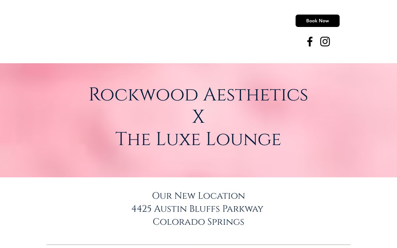 Rockwood Aesthetics at the Luxe Lounge