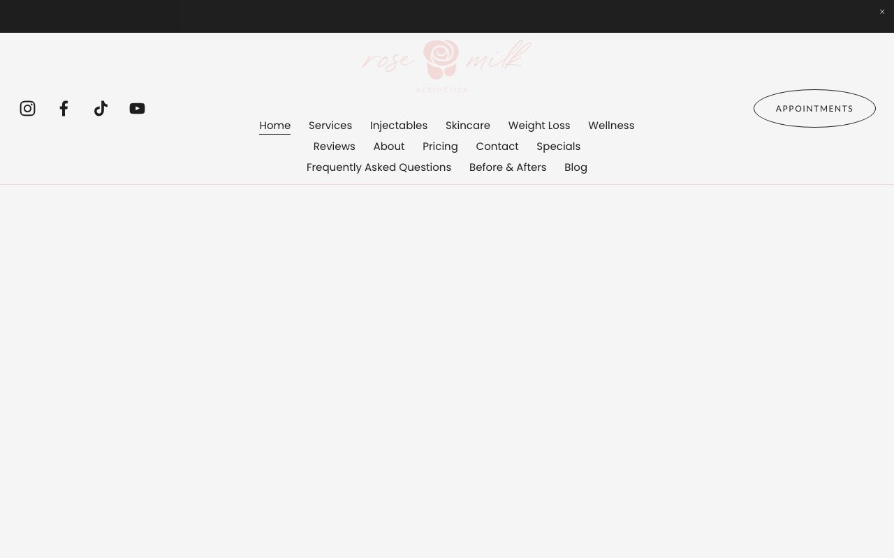 Rose Milk Aesthetics