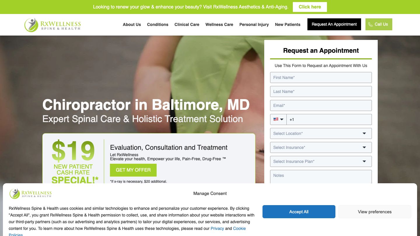 RxWellness Spine & Health - Baltimore