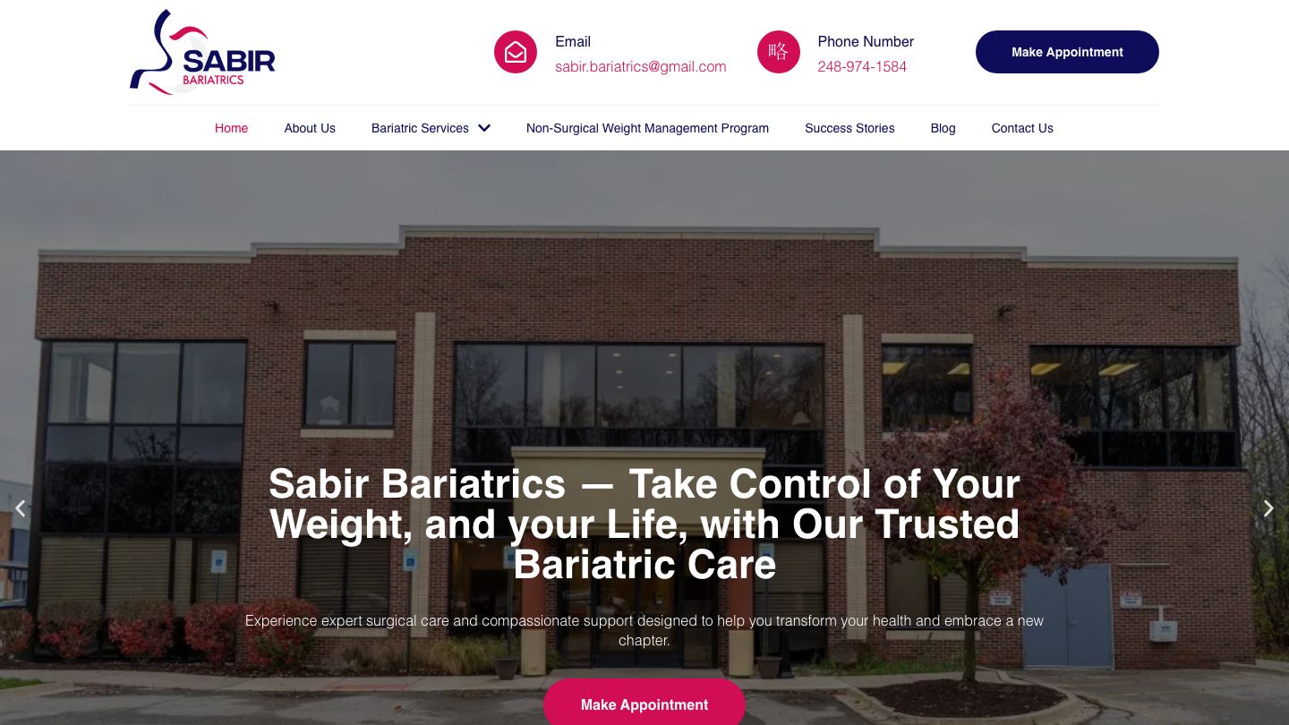 Sabir Bariatrics | Weight Loss Center