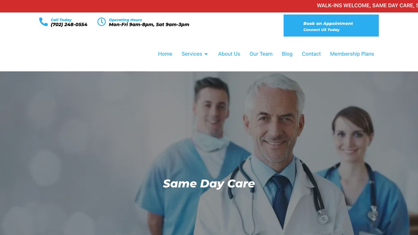 Sahara West Urgent Care & Wellness