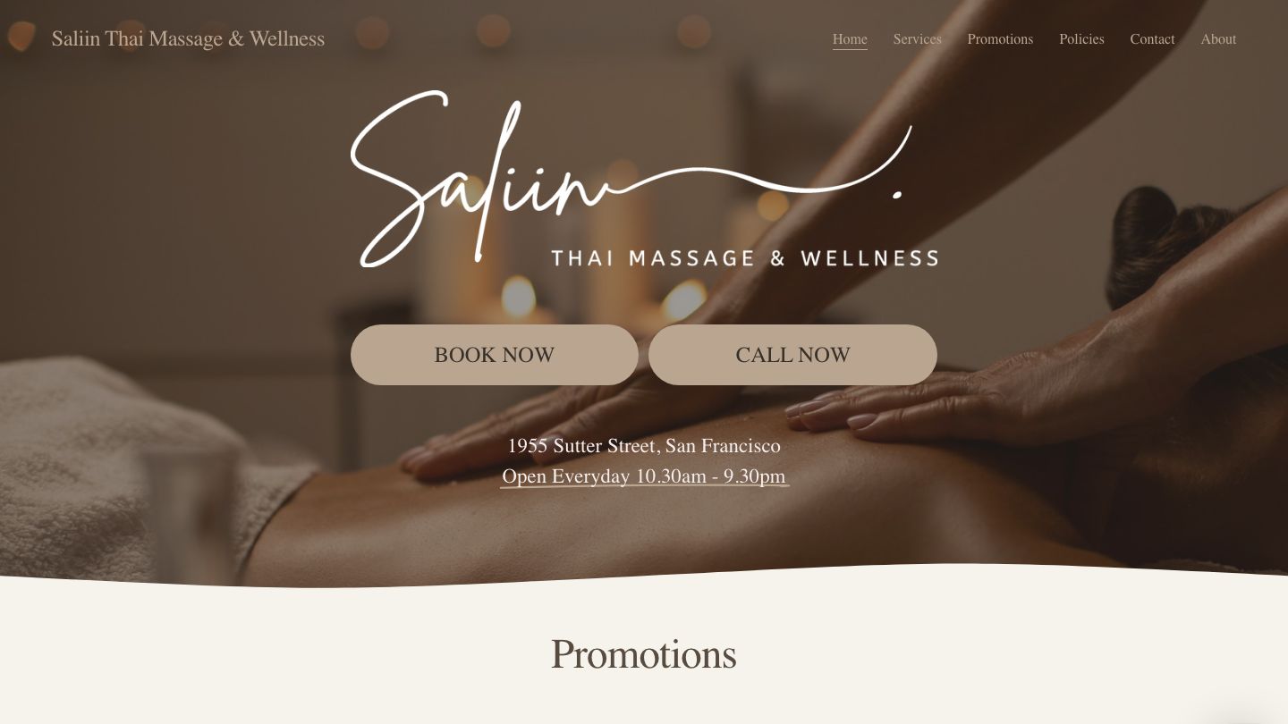 Saliin Thai Massage & Wellness