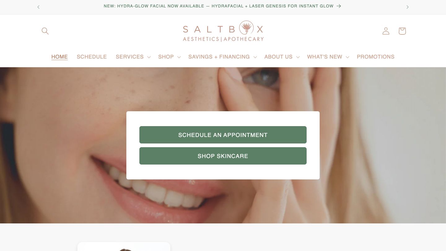 Saltbox Aesthetics + Apothecary
