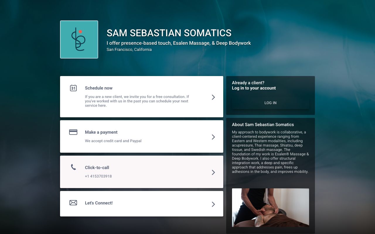 Sam Sebastian Somatics