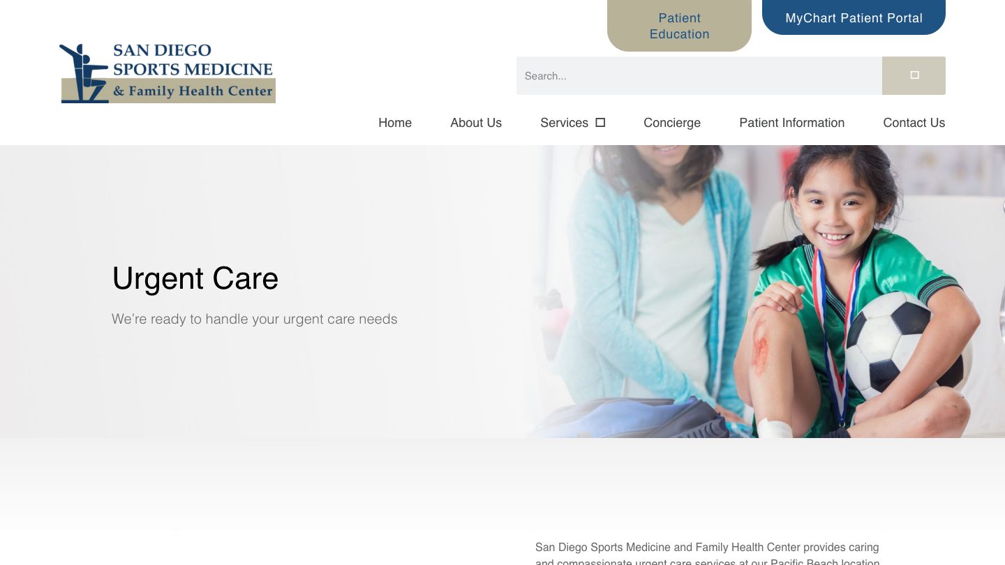San Diego Sports Medicine & Family Health Center - Urgent Care