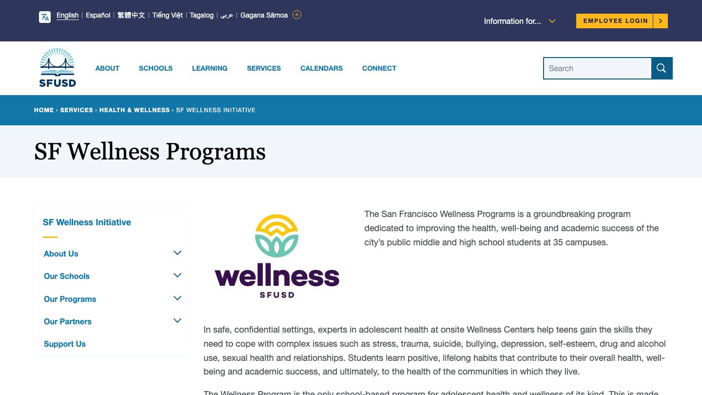 San Francisco Wellness Initiative