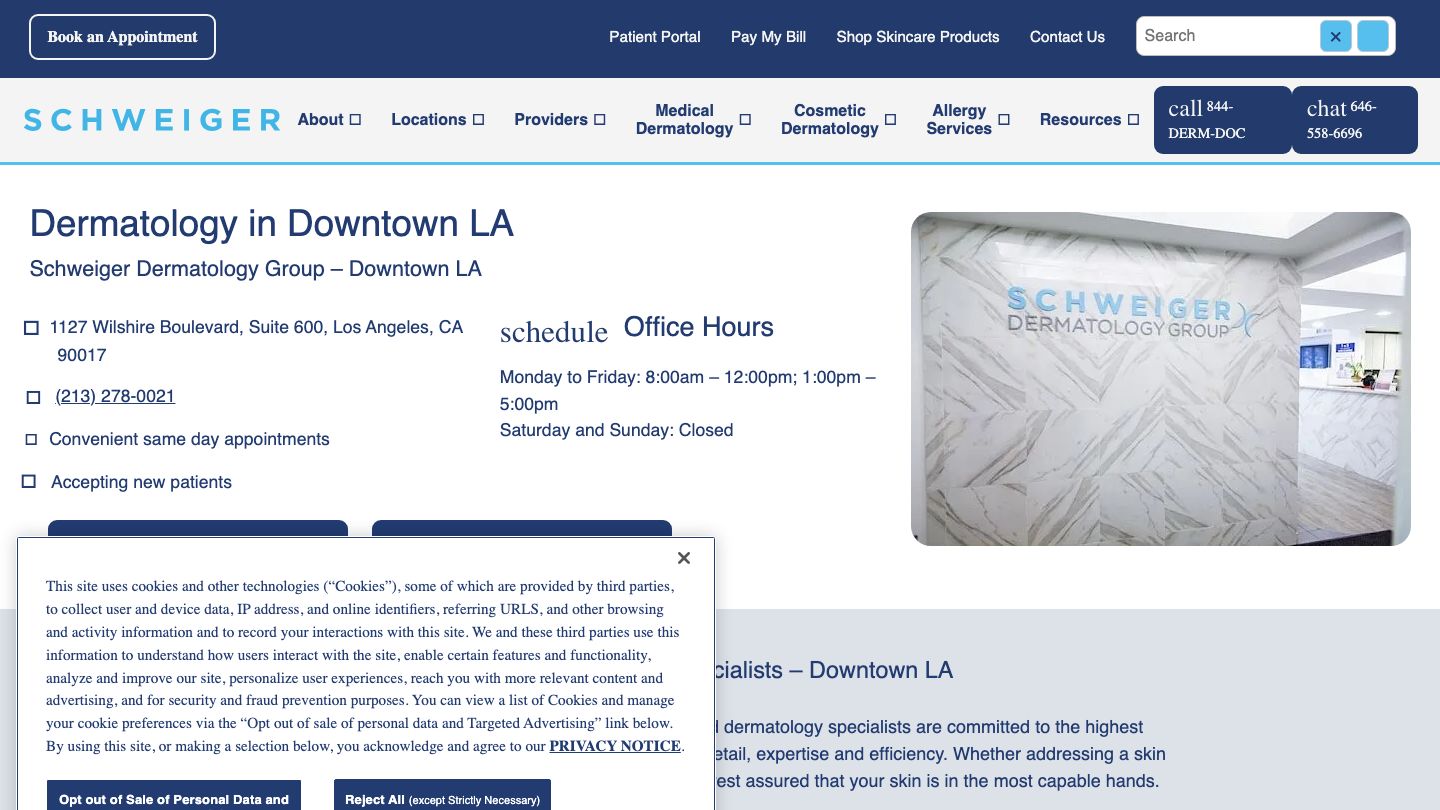 Schweiger Dermatology Group - DTLA