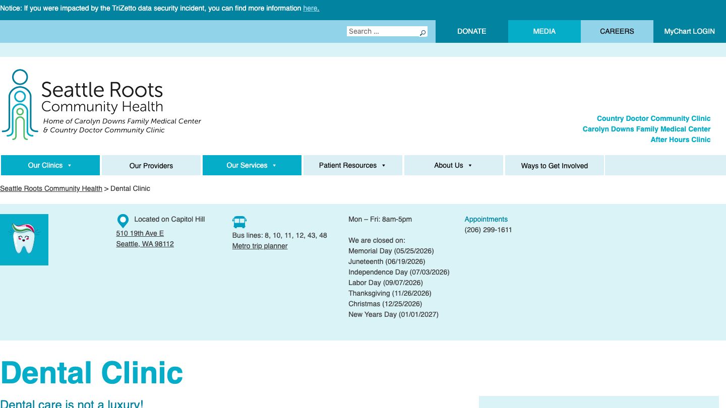 Seattle Roots Community Health