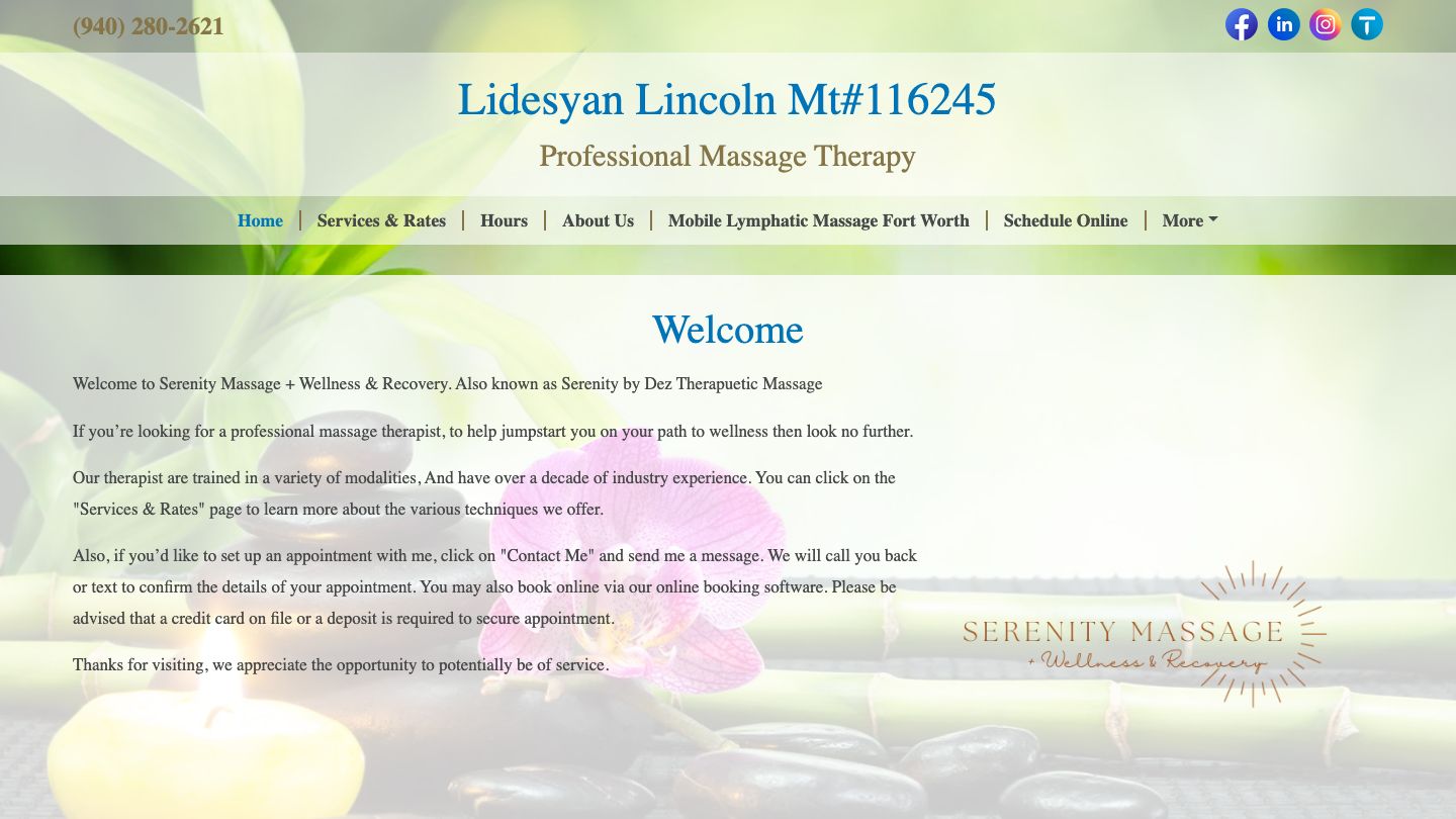 Serenity Massage Plus Wellness And Recovery LLC